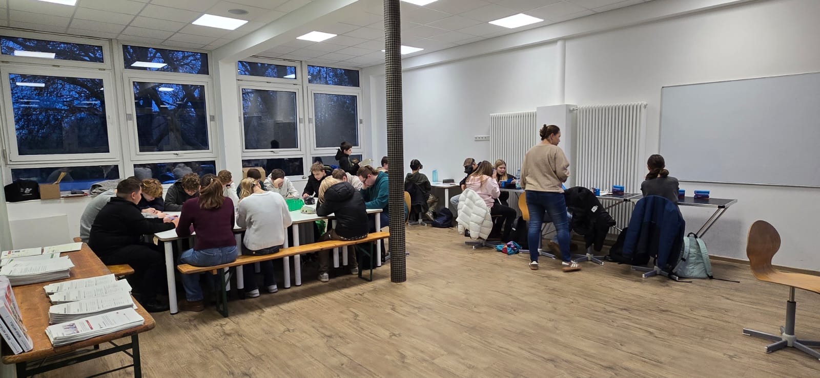 Arbeit mit Einstellungstests