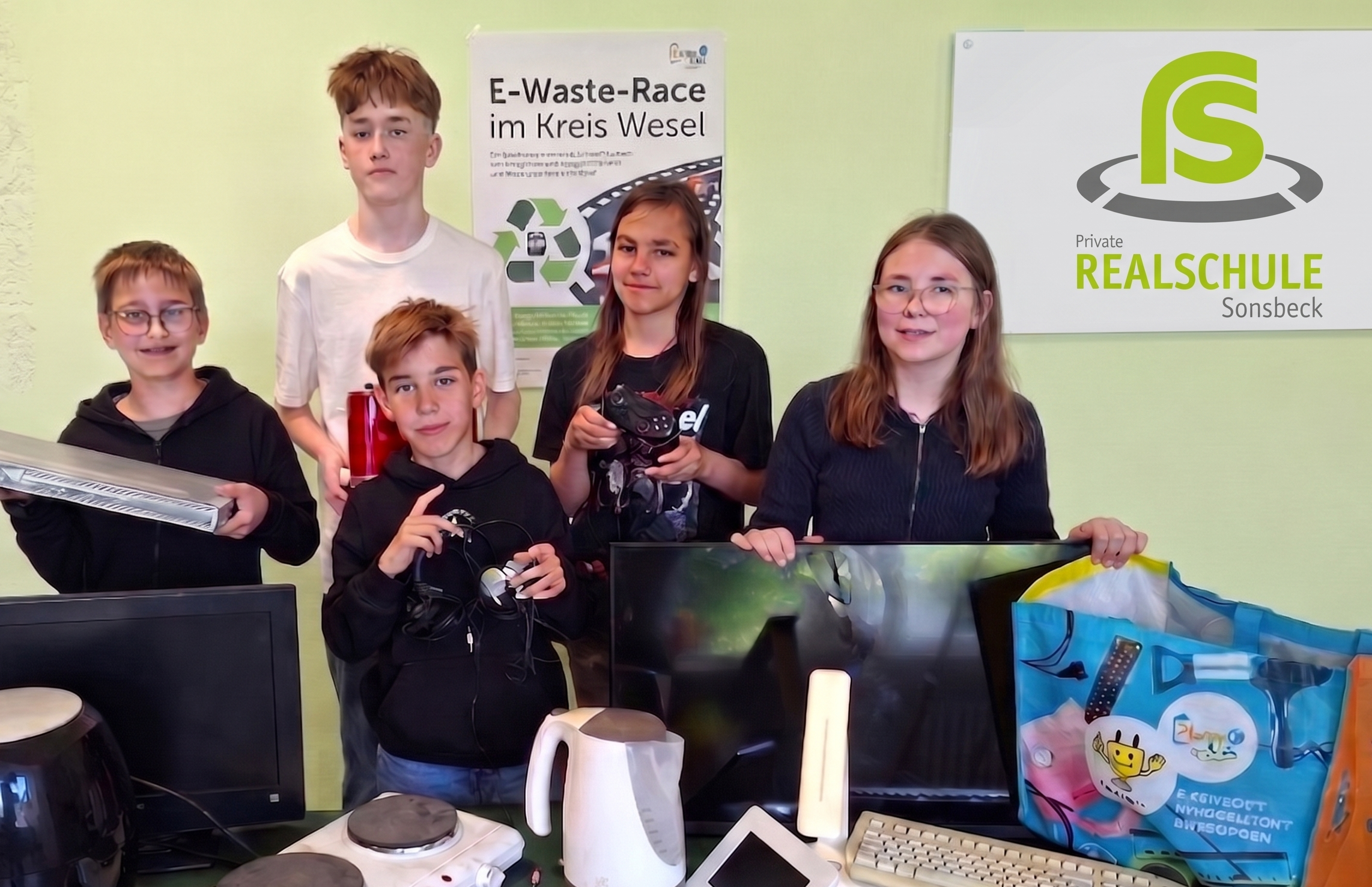 E-Waste-Race Schüler richtiges Logo